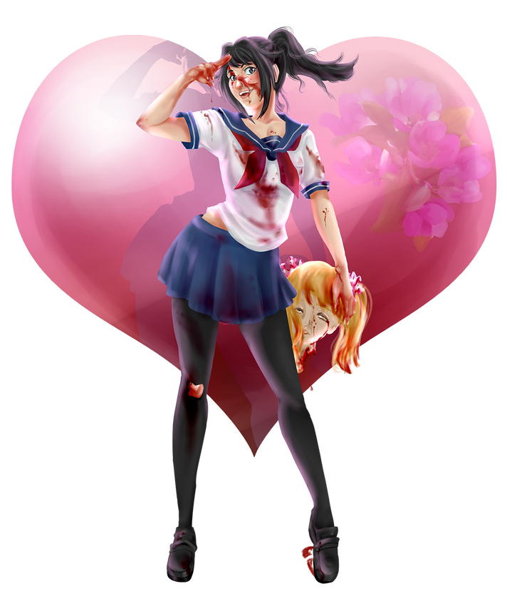 fanart &quot;Yandere Simulator&quot; (2016)